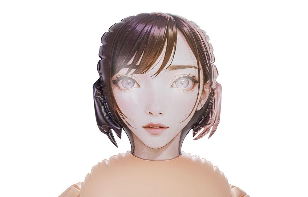 Girls Crush 1SFB | Lebensgroße aufblasbare Puppe mit 3D-Frisur