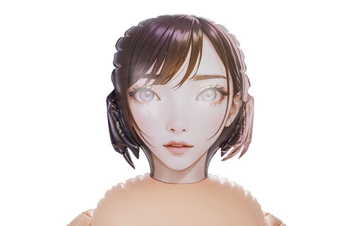 Girls Crush 1SFB | Life-size Inflatable Doll with 3D Hairstyle