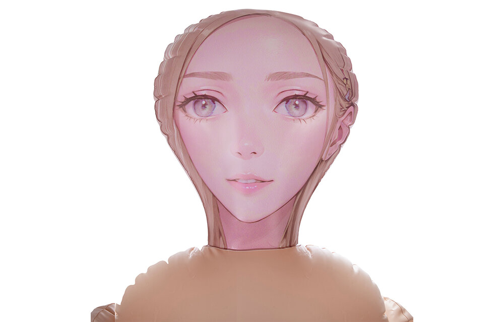 Hussy 20SFA Aufblaspuppe – Lebensgroß, selbstbewusst und strapazierfähig