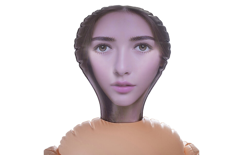 Hussy 23SFA Inflatable Doll | Realistic & Standing, 1.53 m