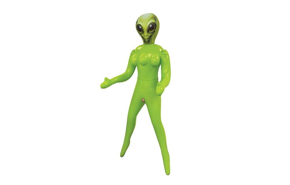 To Infinity 35SFA – Unique Standing Figure in Green PVC