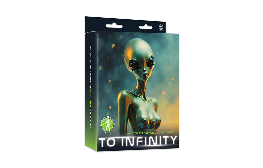 To Infinity 35SFA – Unieke Staande Figuur van Groen PVC