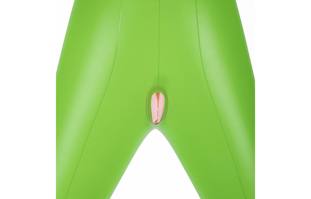 To Infinity 35SFA – Einzigartige stehende Figur aus grünem PVC