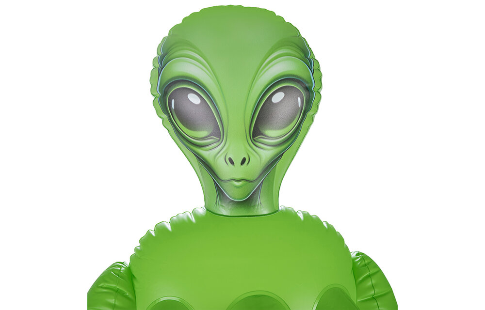 To Infinity 35SFA – Unique Standing Figure in Green PVC
