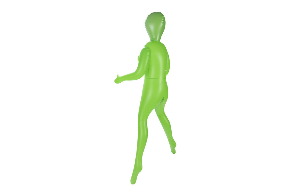 To Infinity 35SFA – Unique Standing Figure in Green PVC