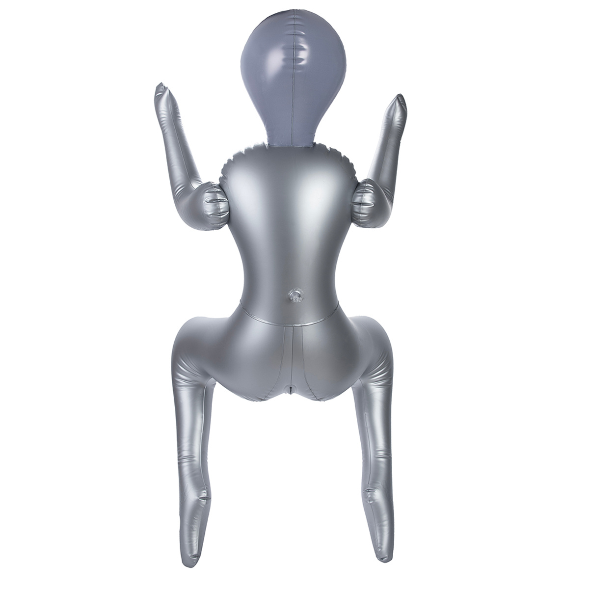 To Infinity 40SFA – Zilveren Futuristische PVC Figuur 1,53m