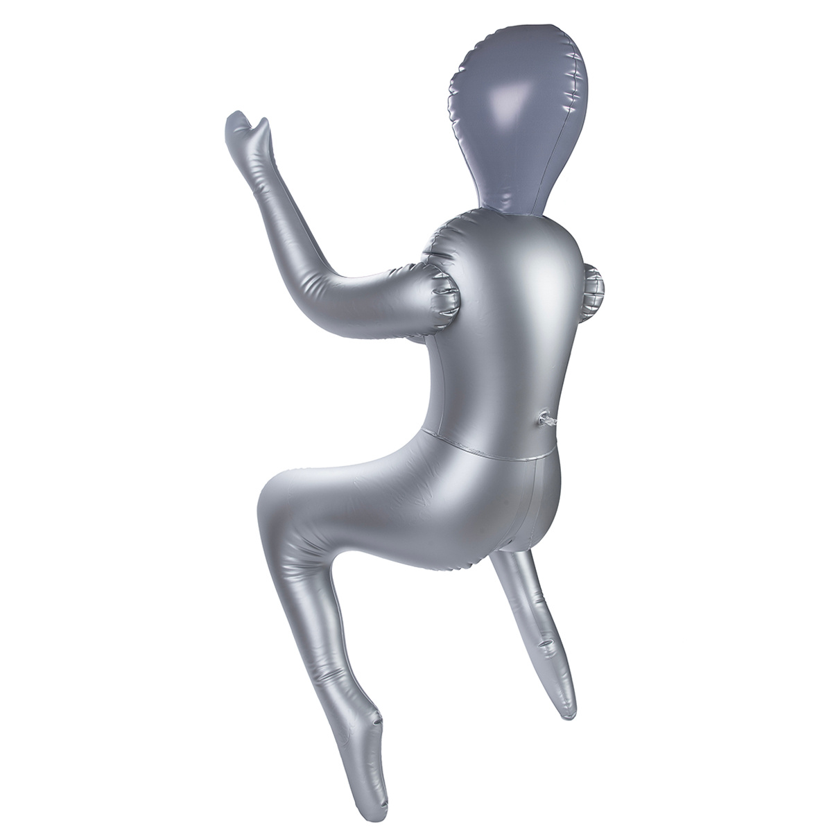 To Infinity 40SFA – Silberne futuristische PVC-Figur 1,53 m