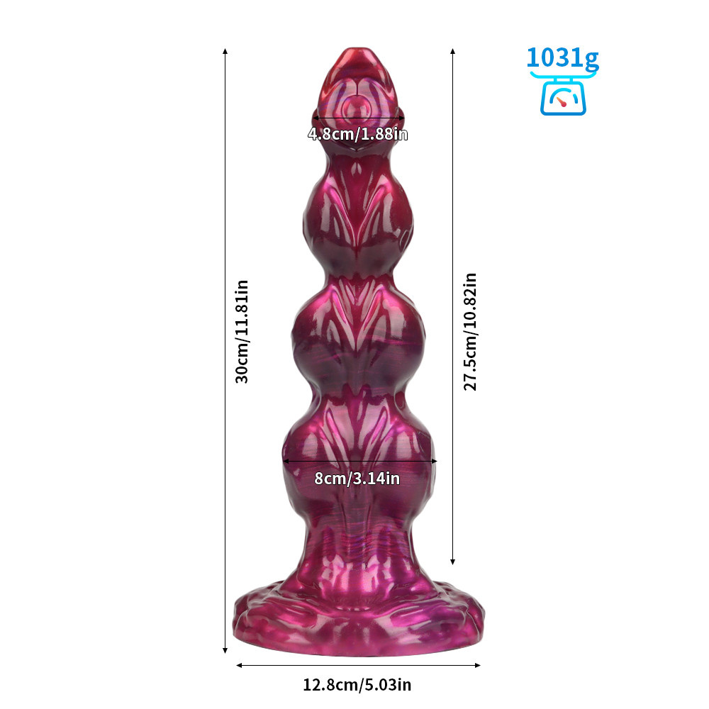 Galactic Quadra Pulse Dildo 30 cm – Kosmisch Genot XXL