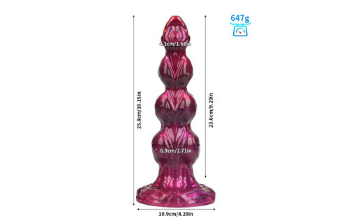 Galactic Quadra Pulse Dildo 28.5 cm – Kosmisch Genot XL