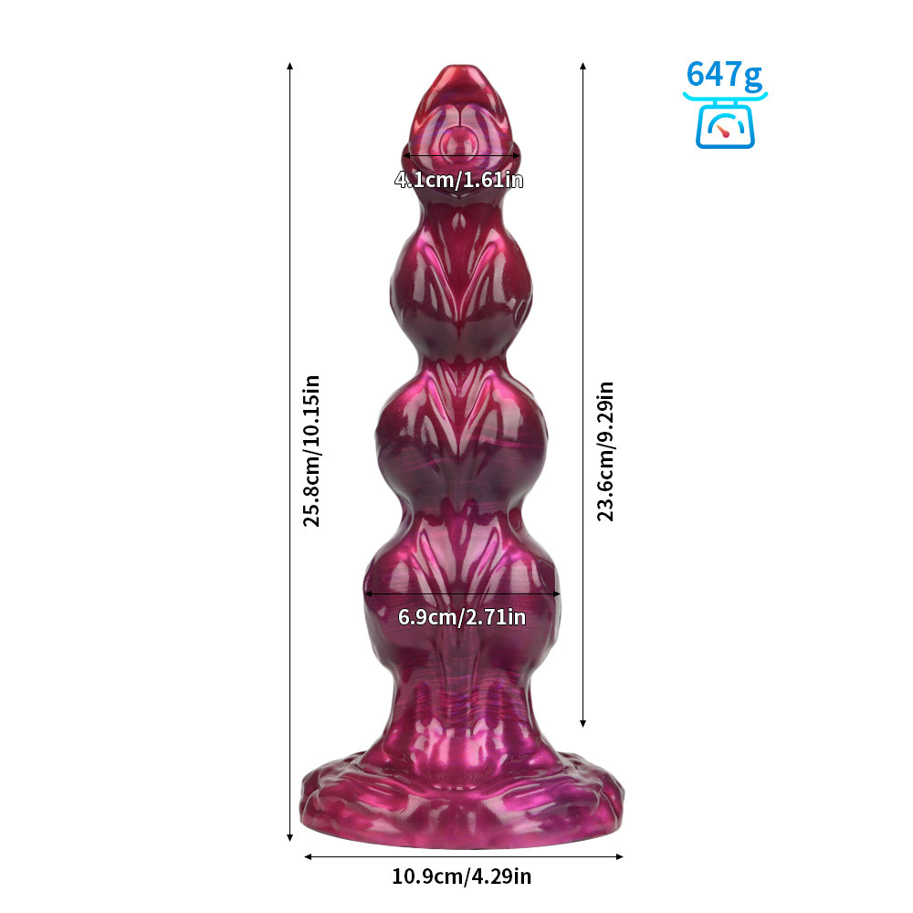 Galactic Quadra Pulse Dildo 28.5 cm – Kosmisch Genot XL