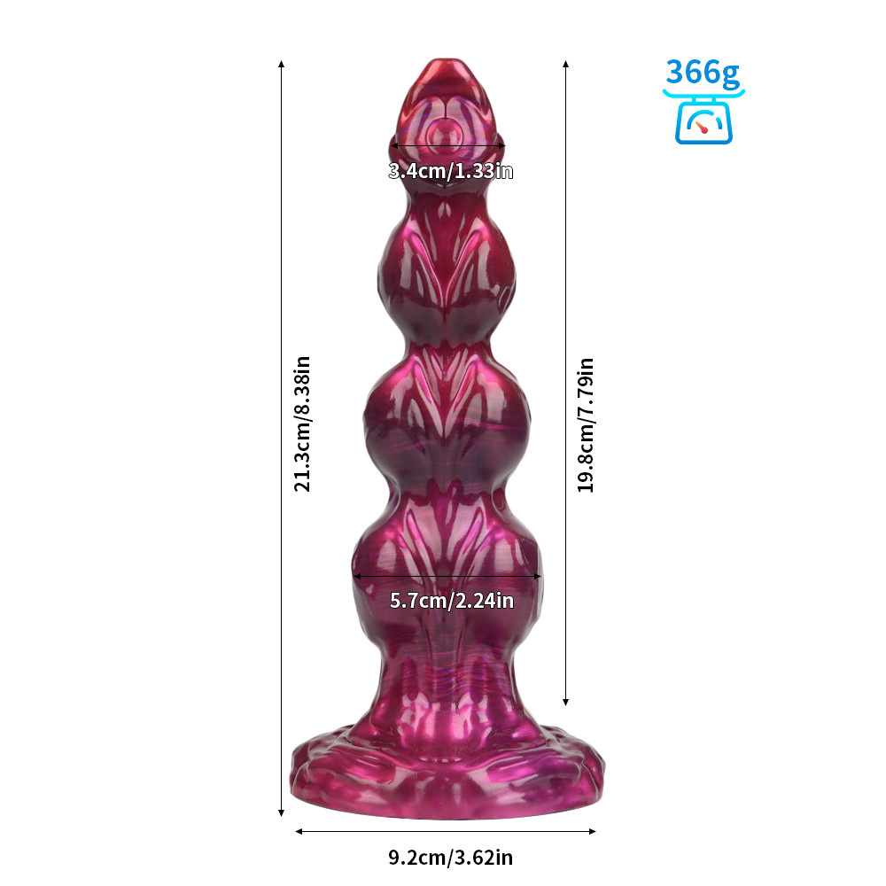 Galactic Quadra Pulse Dildo 21.3 cm – Kosmisch Genot L