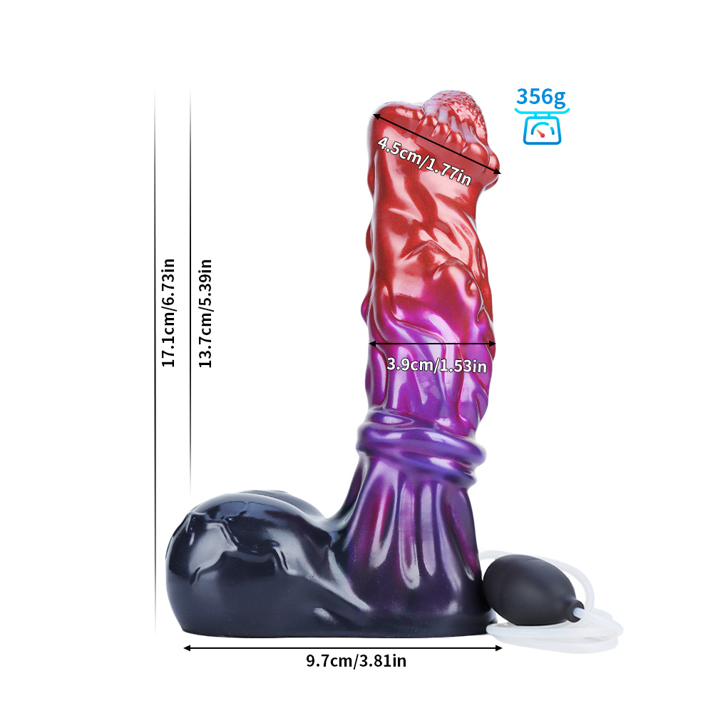 Meteor Magnum Squirting Dildo 17.1 cm - Galactisch Genot L