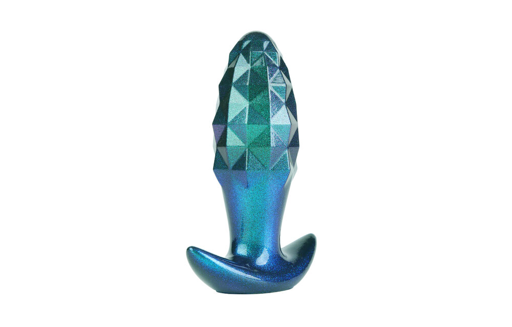 Celestial Diamond Aufblasbarer Buttplug 11,5 cm – Kosmisches Vergnügen