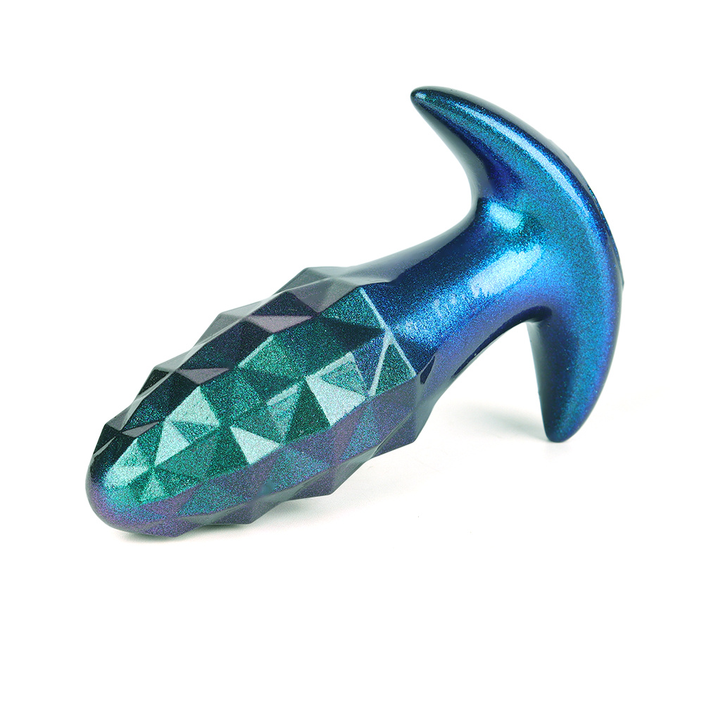 Celestial Diamond Inflatable Butt Plug 11.5 cm - Cosmic Pleasure