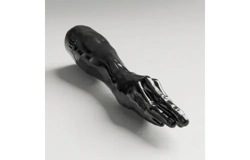 All Black Steroid Fisting Dildo Backstroke - 44 cm