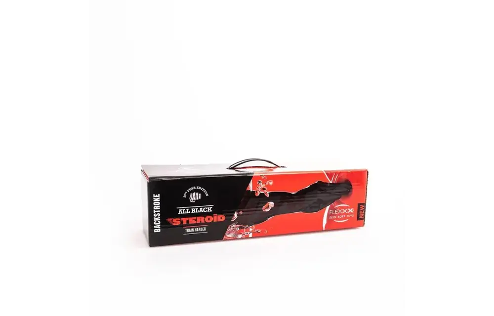 All Black Steroid Fisting Dildo Backstroke - 44 cm