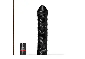 All Black Steroid Dildo The Home Stretch - 50cm