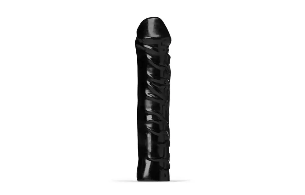 All Black Steroid Dildo The Home Stretch - 50cm