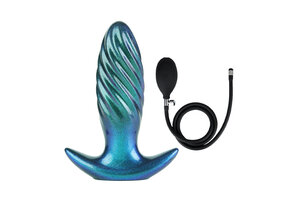 Neptune Ripple Inflatable Butt Plug 11.5cm | Sensations in Style