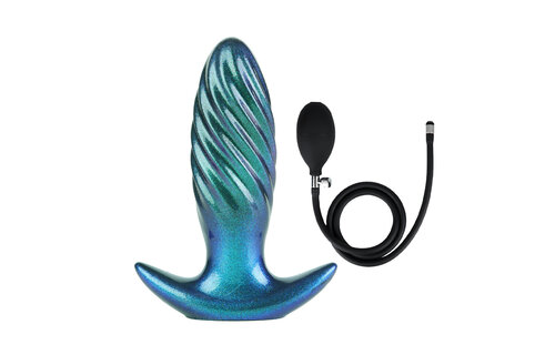 Neptune Ripple Opblaasbare Buttlug  11.5cm | Sensaties in Stijl