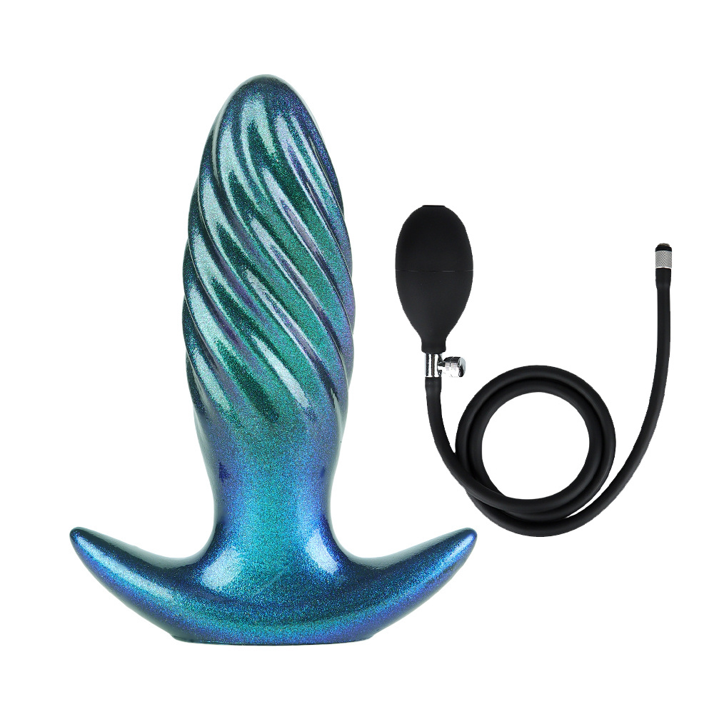 Neptune Ripple Inflatable Butt Plug 11.5cm | Sensations in Style