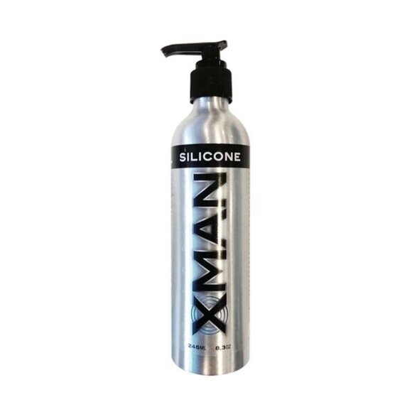 Xman Silikon-Gleitmittel 245 ml (Aluminiumflasche)