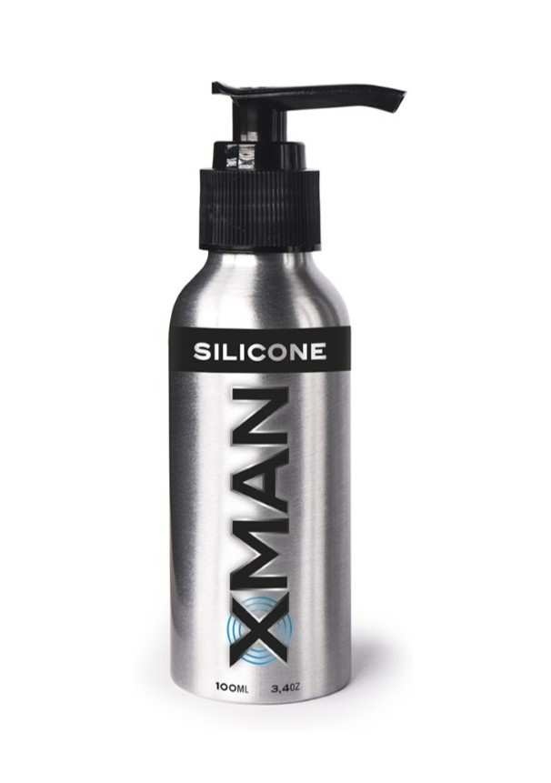 Xman Silicone Glijmiddel 100ml (Aluminium Fles)