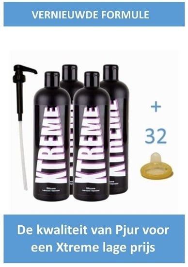 Xtreme Premium silicone lubricant 500 ml (4 bottles)