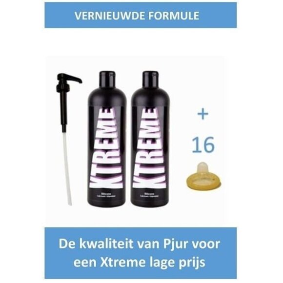 Xtreme Premium Silicone Lubricant 500 ml (2 bottles)