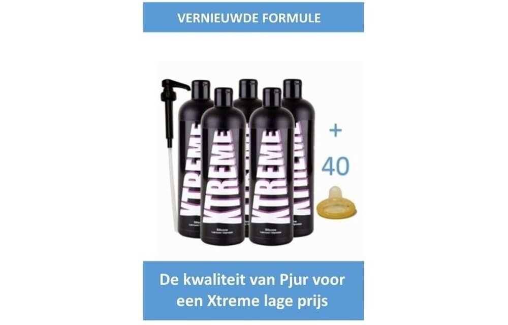 Xtreme Premium Silicone Lubricant 500 ml (5 bottles)