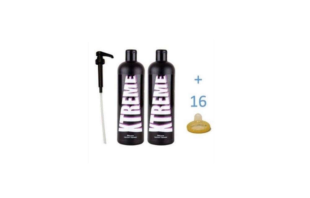 Xtreme Silikon-Gleitmittel 500 ml (2 Flaschen)