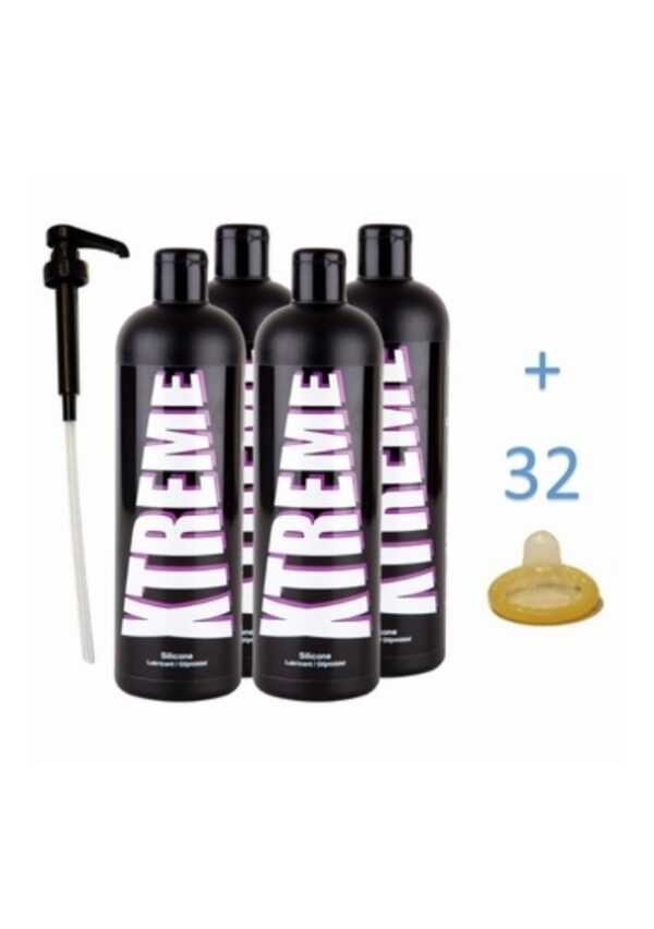 Xtreme Silicone Lubricant 500 ml (4 bottles)