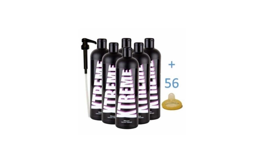 Xtreme Silicone Glijmiddel 500 ml (6 flessen)