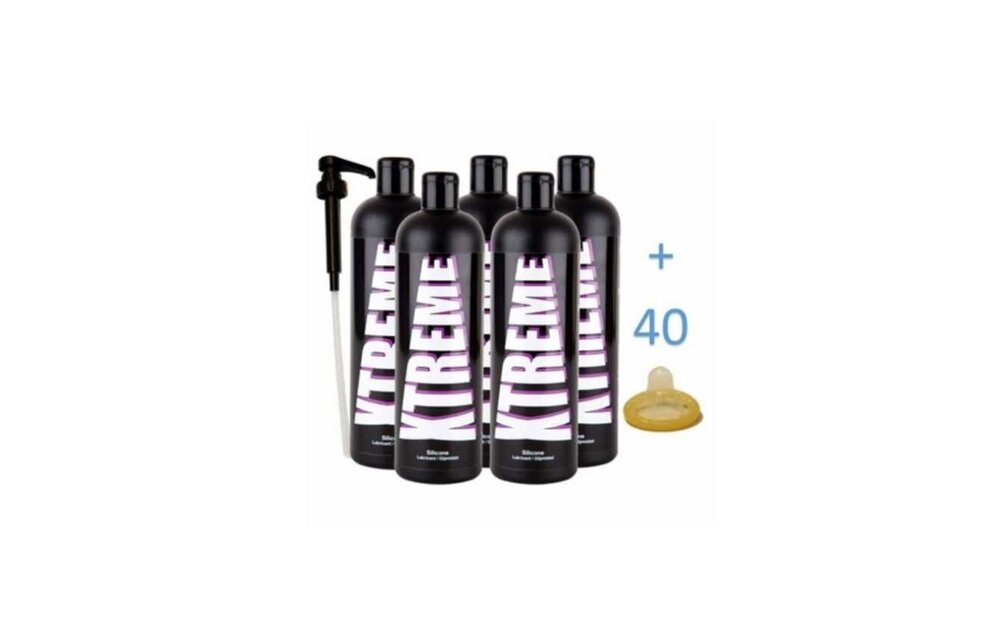 Xtreme Silicone Glijmiddel 500 ml (5 flessen)