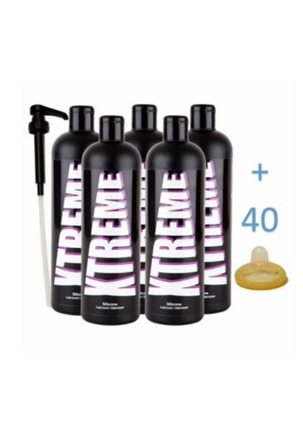 Xtreme Silicone Lubricant 500 ml (5 bottles)