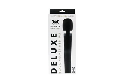 Pixey Deluxe Black Velvet M – Krachtige, Stille Massager