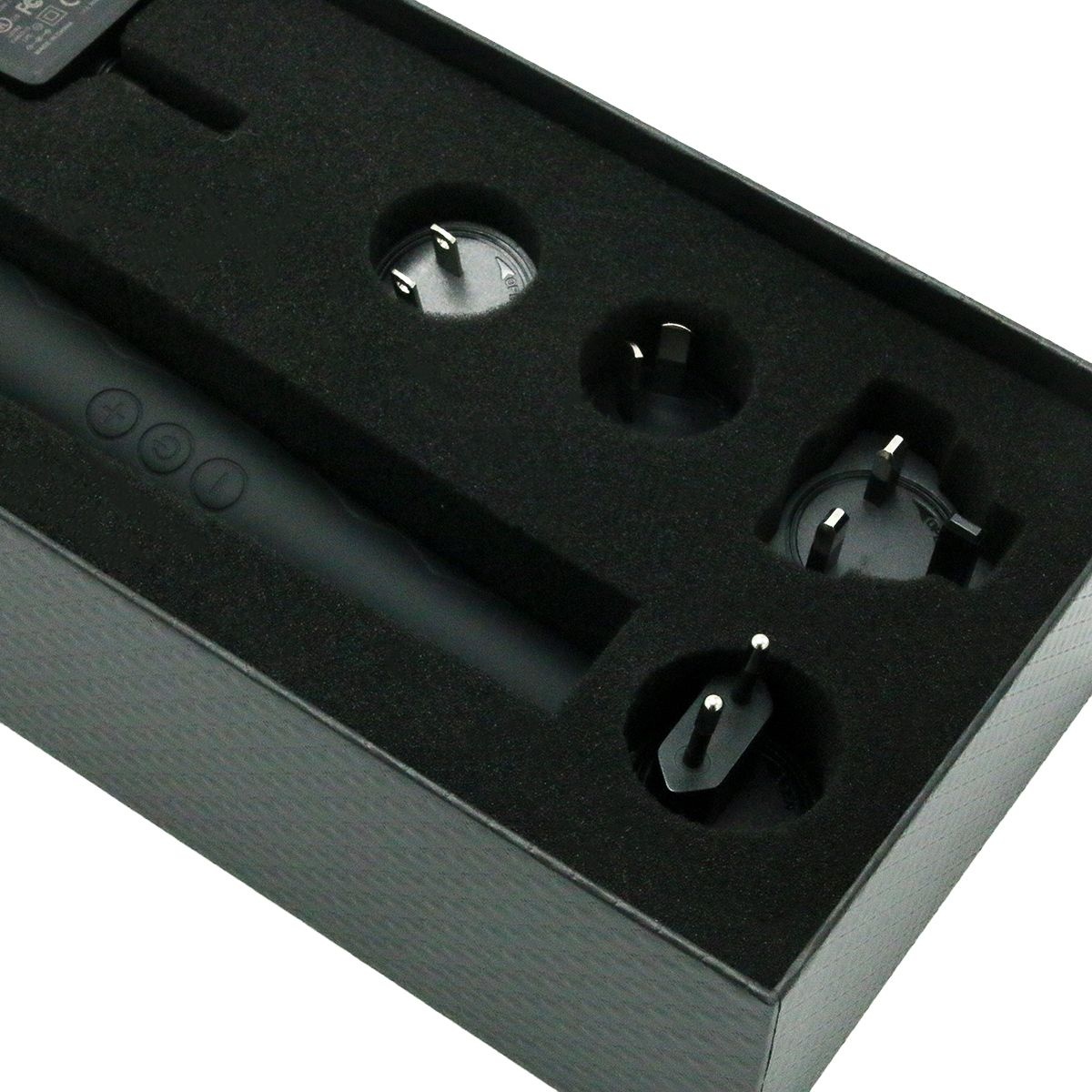 Pixey Deluxe Black Velvet M – Leistungsstarker, leiser Massager
