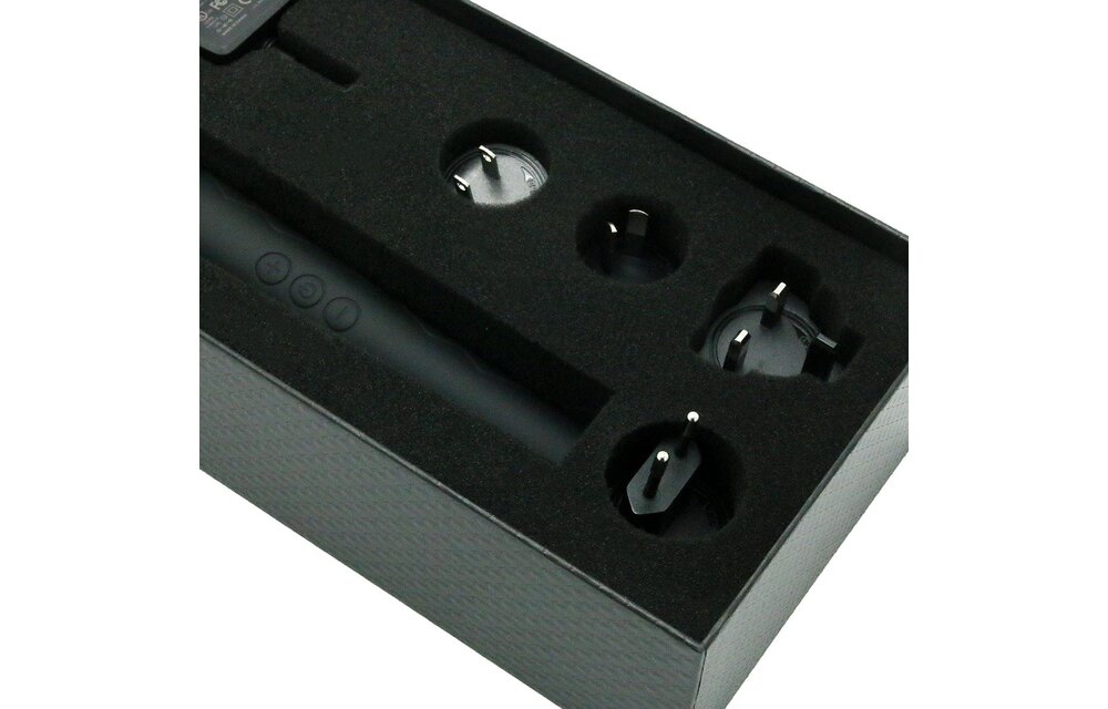 Pixey Deluxe Black Velvet L – Krachtige, Stille Massager