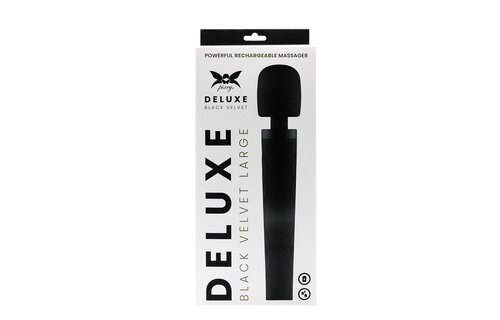 The Pixey Deluxe Black Velvet L – Powerful, Silent Massager