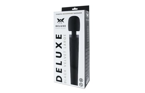 The Pixey Deluxe Black Velvet L – Powerful, Silent Massager
