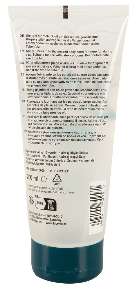 Just Glide Premium Gleitmittel – Vegan & Umweltbewusst