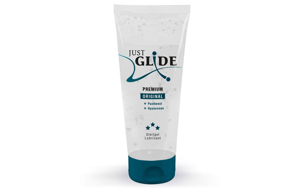 Just Glide Premium Gleitmittel – Vegan & Umweltbewusst