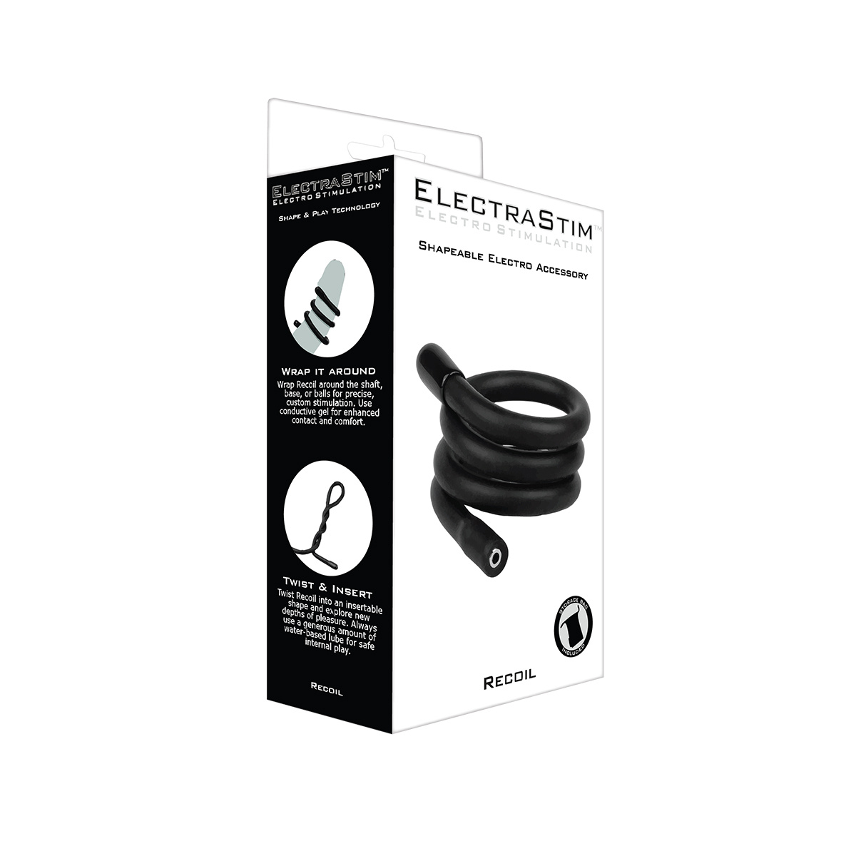 ElectraStim Recoil Shapeable Unipolar Electrode 40 cm