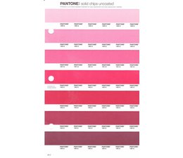 Pantone Pms Solid Chips Vervangingspagina Op Uncoated Papier 48u Kleurnummers 1u 190u 191u 192u 193u 194u 195u Colourdirect Nl