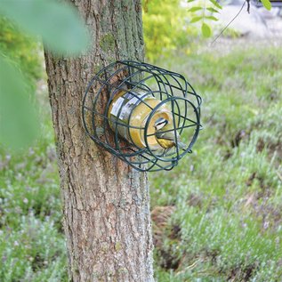 Pindakaas pot houder gaas voor kleine vogels aanbieding van 13,99 nu 8,-