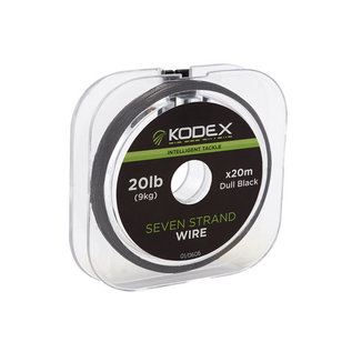 Kodex Black 7-Strand Wire 20lb (20m spool)