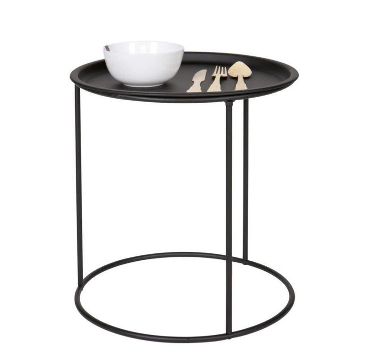 WOOOD. Woood | Ivar bijzettafel medium zwart