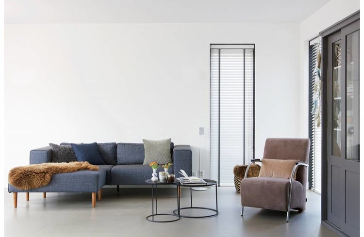 WOOOD. Woood | Ivar bijzettafel medium zwart