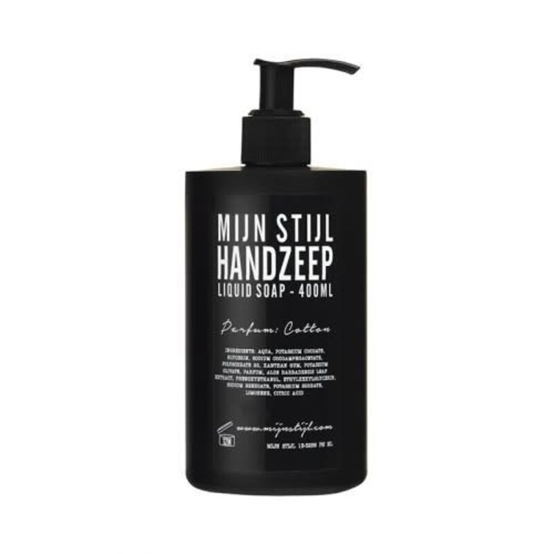 Mijn Stijl & Puur Zeep Mijn Stijl | Handzeep Cotton 400 ml