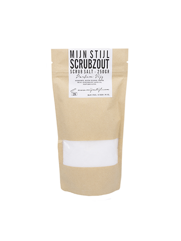 Mijn Stijl & Puur Zeep Mijn Stijl Zak Scrubzout Vijg 250ml